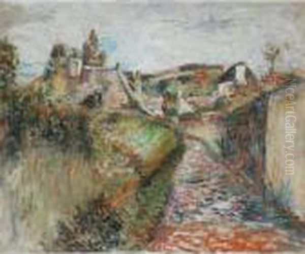 Vue De Belle-ile Oil Painting by Henri Matisse