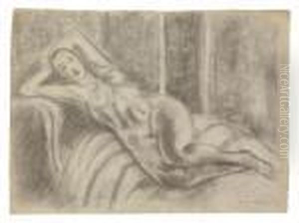 Nu Couche Oil Painting by Henri Matisse