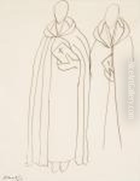 Priests Oil Painting by Henri Matisse