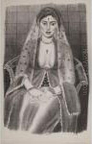 La Persane Oil Painting by Henri Matisse