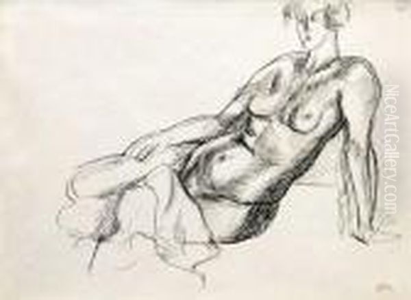 Torse Oil Painting by Henri Matisse