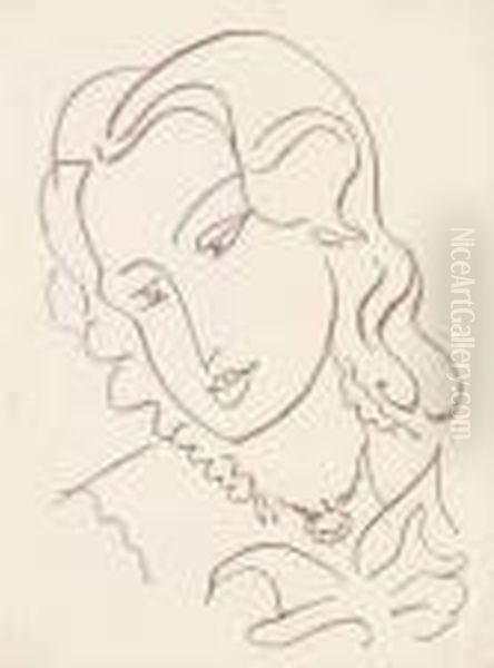 Florilege Des Amours De Ronsard Oil Painting by Henri Matisse