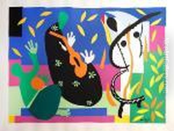 Danse Creole Oil Painting by Henri Matisse
