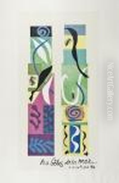 Les Betes De La Mer Oil Painting by Henri Matisse