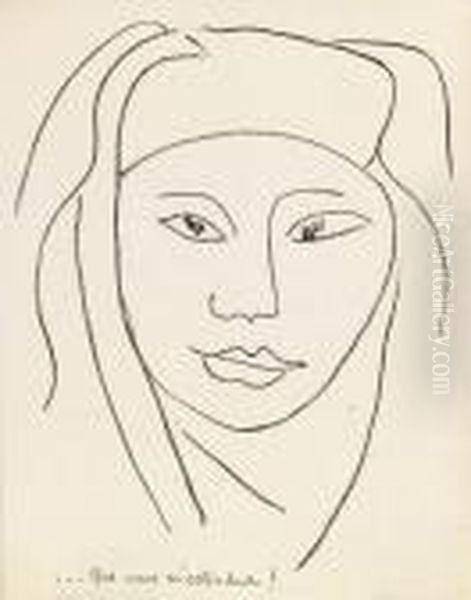 Les Lettres Portugaises Oil Painting by Henri Matisse