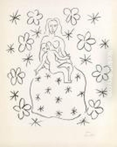 Grande Vierge Oil Painting by Henri Matisse