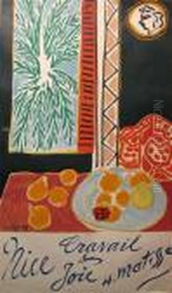 Travail Et Joie Oil Painting by Henri Matisse