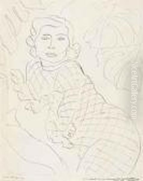 Portrait De Femme Oil Painting by Henri Matisse