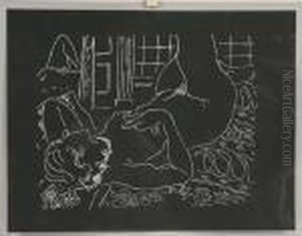 Untitled Oil Painting by Henri Matisse