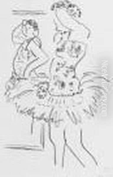 Danseuse Au Miroir Oil Painting by Henri Matisse