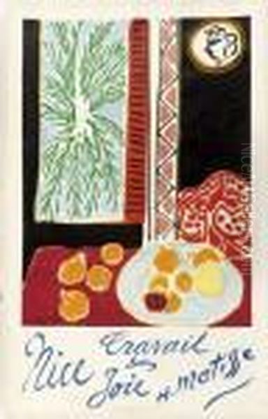 Nice, Travail Et Joie Oil Painting by Henri Matisse