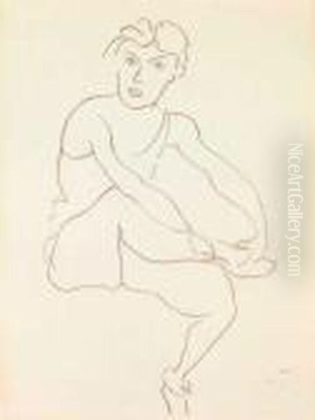 Danseuses Acrobates Oil Painting by Henri Matisse