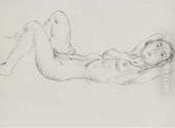 Nu Allonge Oil Painting by Henri Matisse