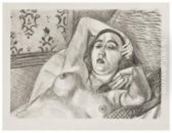 Le Repose Du Modele Oil Painting by Henri Matisse