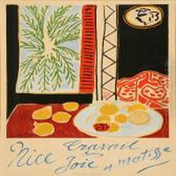 Nice Travail &joie Oil Painting by Henri Matisse