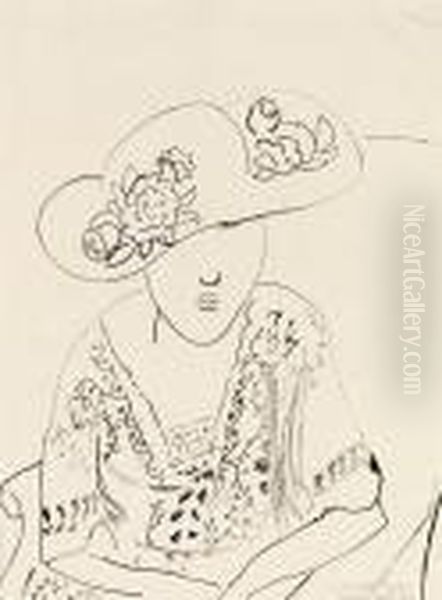 Femme Au Chapeau Oil Painting by Henri Matisse
