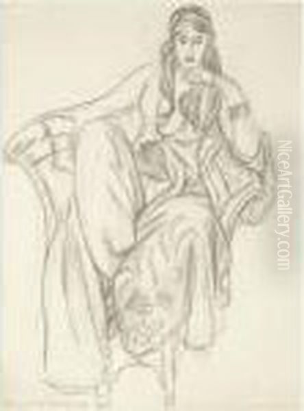 Orientale Assise Oil Painting by Henri Matisse