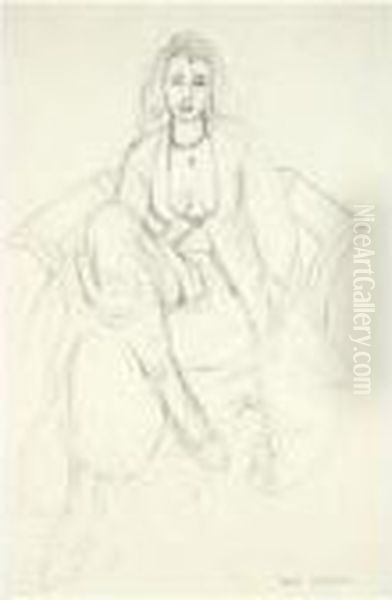 La Persane Oil Painting by Henri Matisse