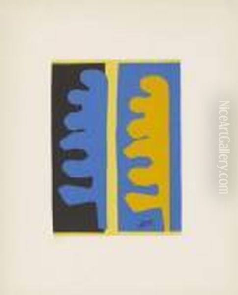 Decoupages Oil Painting by Henri Matisse