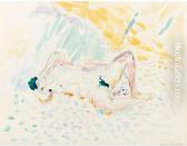Femme Nue Allongee Oil Painting by Henri Matisse