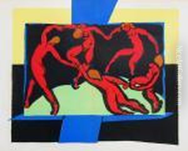Taniec. La Danse Oil Painting by Henri Matisse