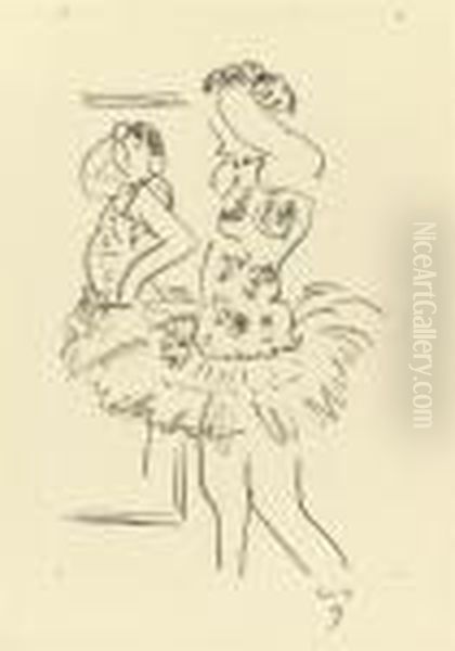 Danseuse Au Miroir Oil Painting by Henri Matisse