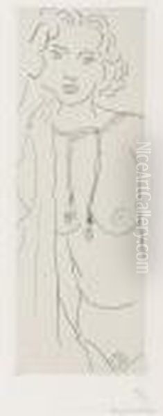 Nu Debout En Peignoir Oil Painting by Henri Matisse