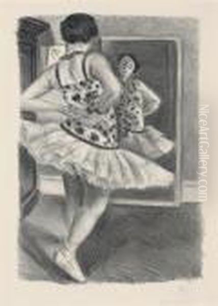 Danseuse Refletee Dans La Glace Oil Painting by Henri Matisse