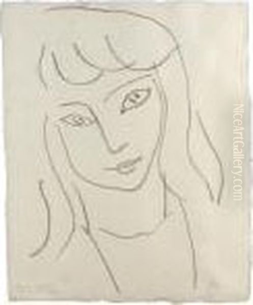 Fillette Oil Painting by Henri Matisse