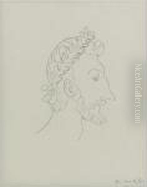 Portrait De Pierre De Ronsard Oil Painting by Henri Matisse