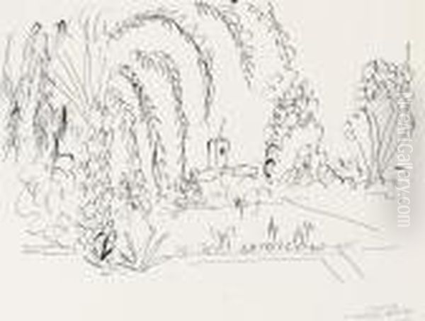 Vence Oil Painting by Henri Matisse