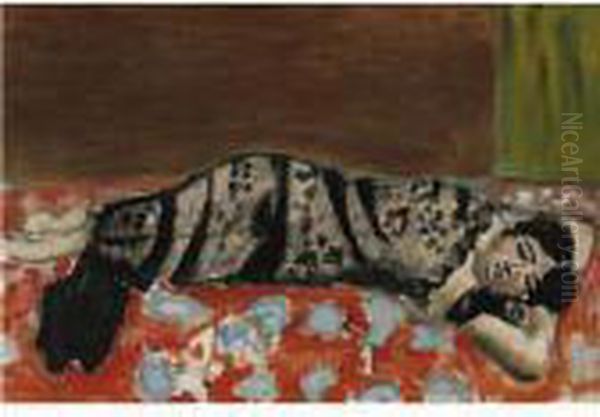 Femme Couchee Oil Painting by Henri Matisse