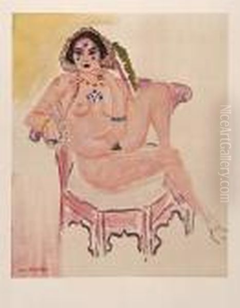 Nu Oil Painting by Henri Matisse