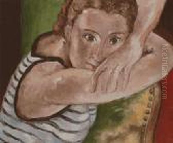 The Blue Eyes Oil Painting by Henri Matisse