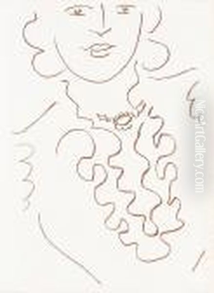 Portrait Of A Girl Oil Painting by Henri Matisse