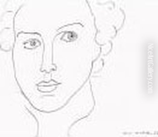 Portrait De Femme Oil Painting by Henri Matisse