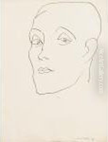 Henry De Montherlant Oil Painting by Henri Matisse