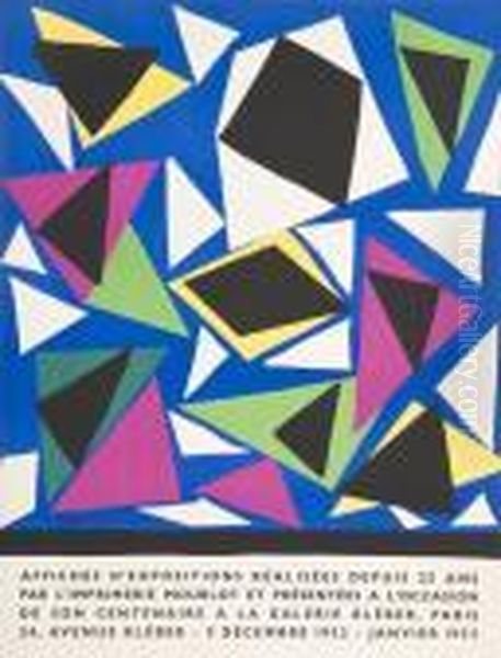 Exposition D'affiches - Galerie Kleber 1952 Oil Painting by Henri Matisse