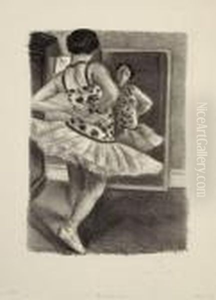 Danseuse Refletee Dans La Glace Oil Painting by Henri Matisse