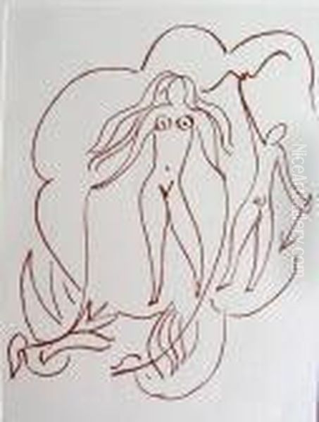 Florilege Des Amoures De Ronsards Oil Painting by Henri Matisse