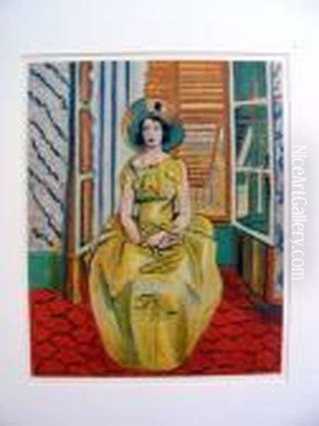 Portrait Oil Painting by Henri Matisse