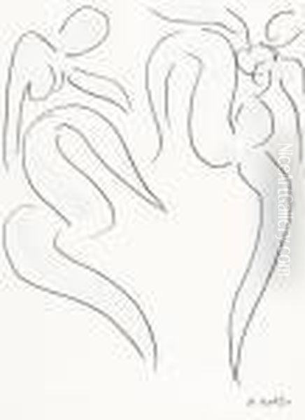 La Dance. Oil Painting by Henri Matisse