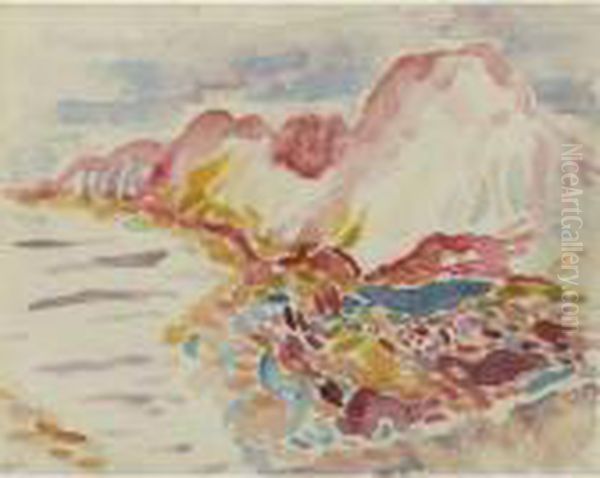 Bord De Mer, Collioure Oil Painting by Henri Matisse