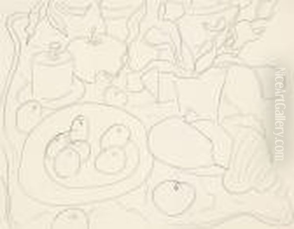 Etude Pour Nature Morte Oil Painting by Henri Matisse