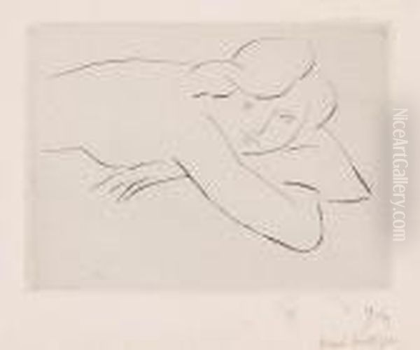 Torse Reposant Sur Les Bras Oil Painting by Henri Matisse