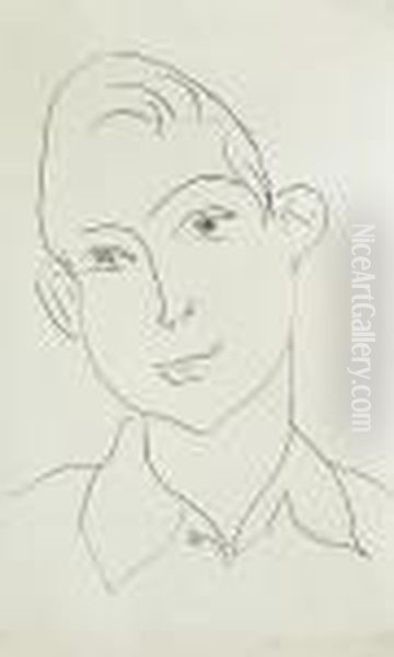 Portrait Of Paul Matisse V Oil Painting by Henri Matisse