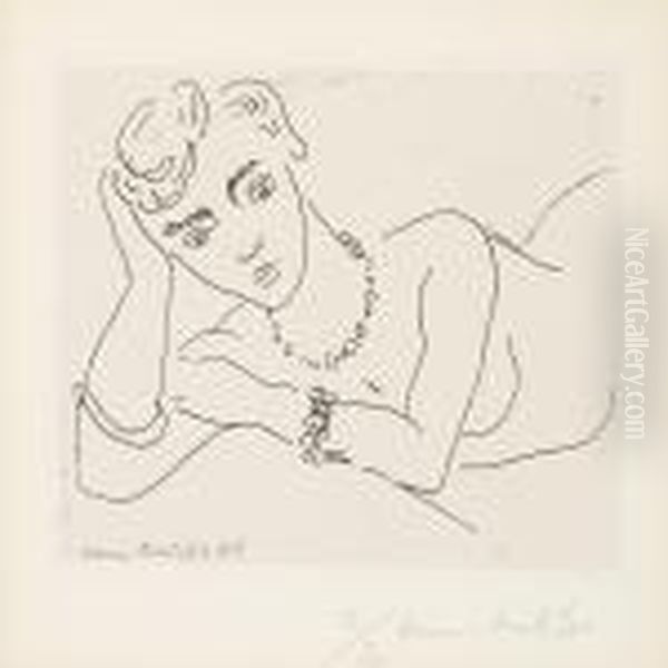 Untitled Oil Painting by Henri Matisse