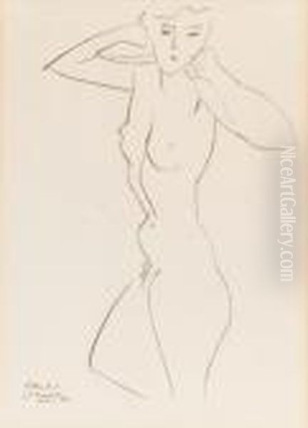 Nude Oil Painting by Henri Matisse