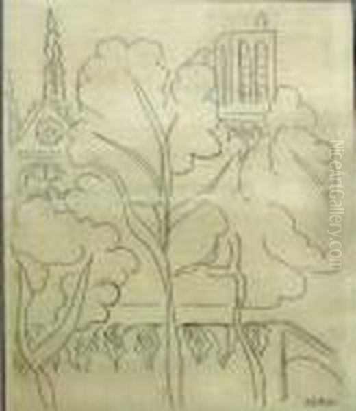 La Cite - Notre Dame Oil Painting by Henri Matisse