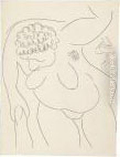 Une Negresse Par Le Demon. Oil Painting by Henri Matisse